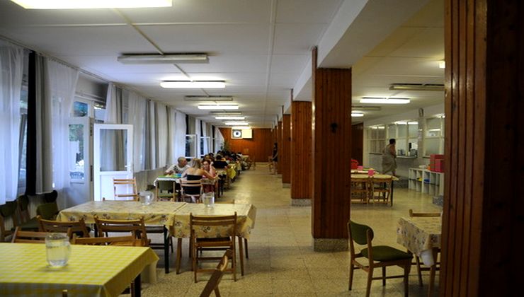 Gólyatábor, tábor - Velence Ifjúsági Tábor - étterem